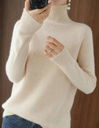 Cassia | Women's Cashmere Turtleneck Sweater