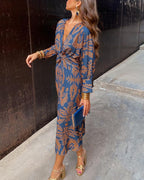 Celestine Maxi Dress Blue