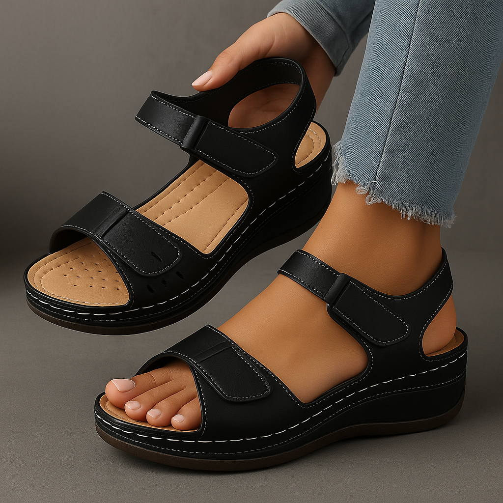 Marlowe | Orthopedic Sandals with Wedge Heel
