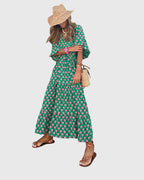 Marguerite Boho Maxi Dress detail