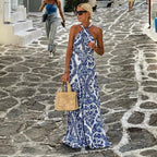 Edith | Women's Halter Maxi Dress