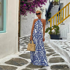 Edith | Women's Halter Maxi Dress