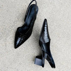 Erica | Women's Slingback Pointed Toe Heels