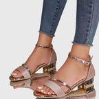 Alison Orthopedic Heeled Sandals detail