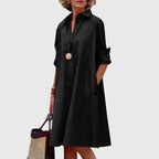 Cleo Elegant Dress Black