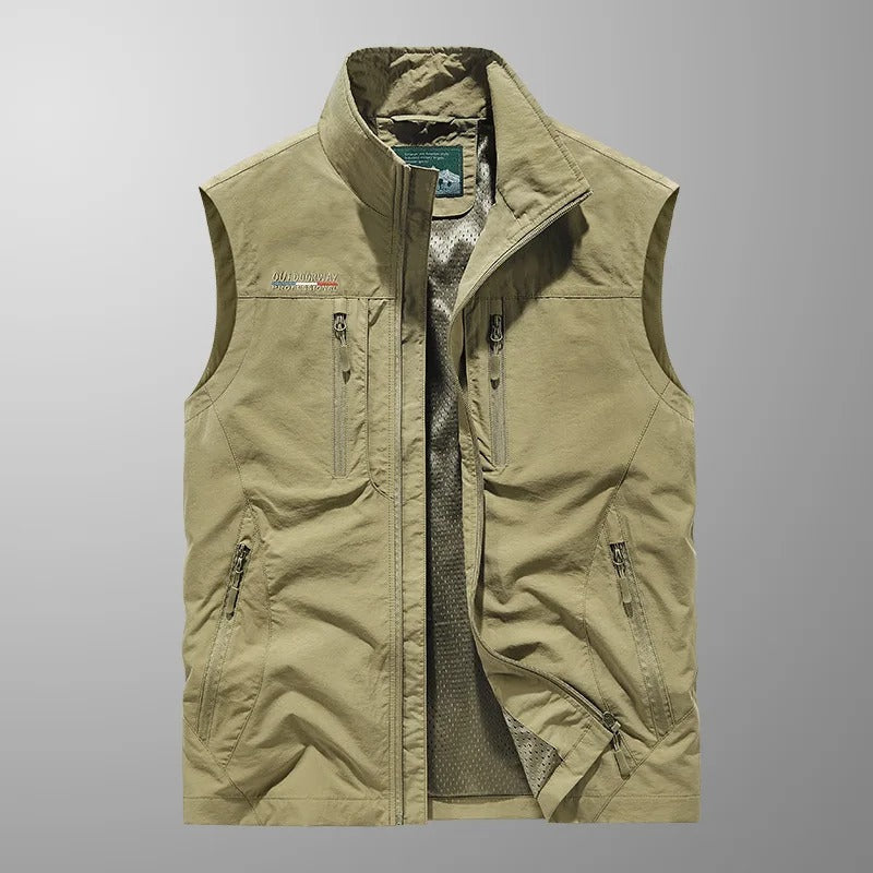 Finn | Men's Full Zip Utility Vest