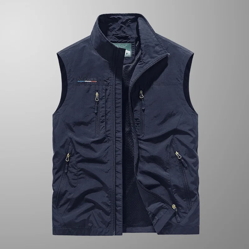Finn | Men's Full Zip Utility Vest