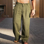 Grayson | Men's Wide Leg Chino Trousers