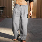 Grayson | Men's Wide Leg Chino Trousers