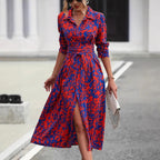 A-Line Dress - Orange