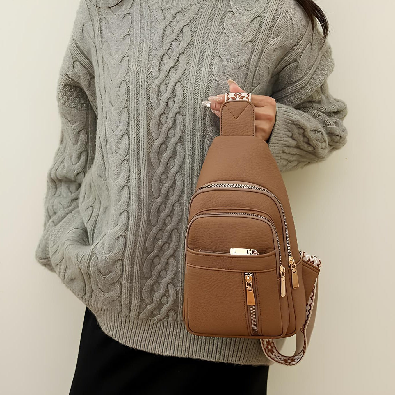 Anti-Theft Crossbody Bag
