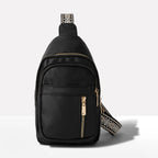 Anti-Theft Crossbody Bag Black