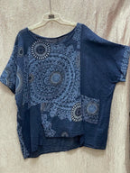 Geometric Print Summer Two-Piece Set