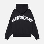 Casual Oversized Hoodie - Black