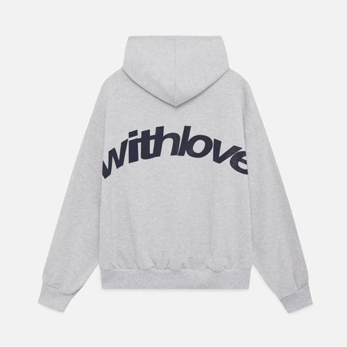 Casual Oversized Hoodie - Gray