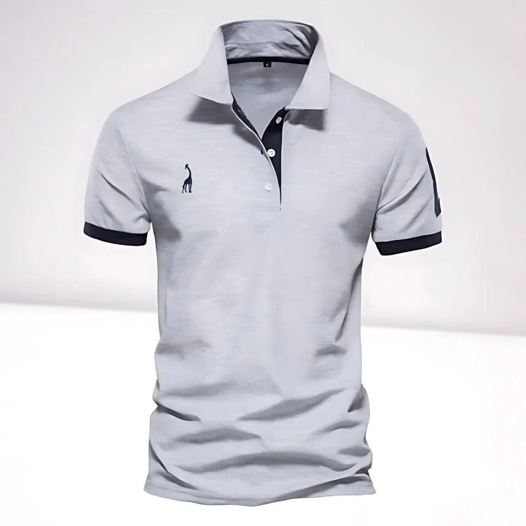 Men's Polo Shirt in gray