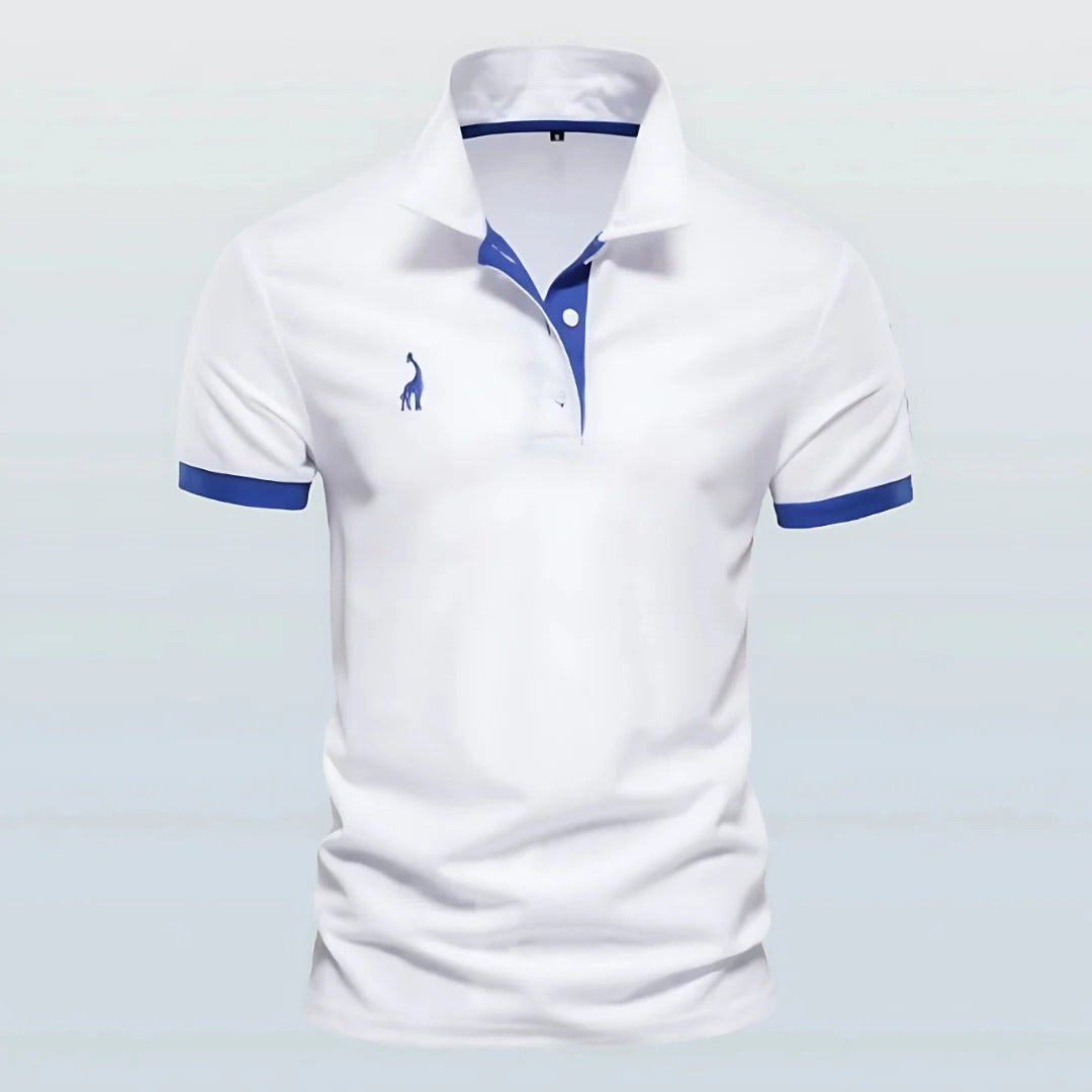 Men's Polo Shirt in white