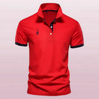 Men's Polo Shirt in red