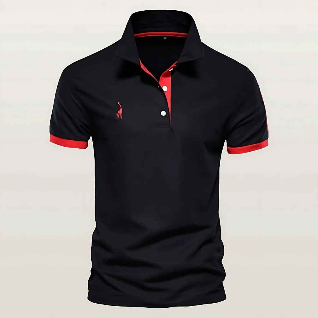 Men's Polo Shirt in black