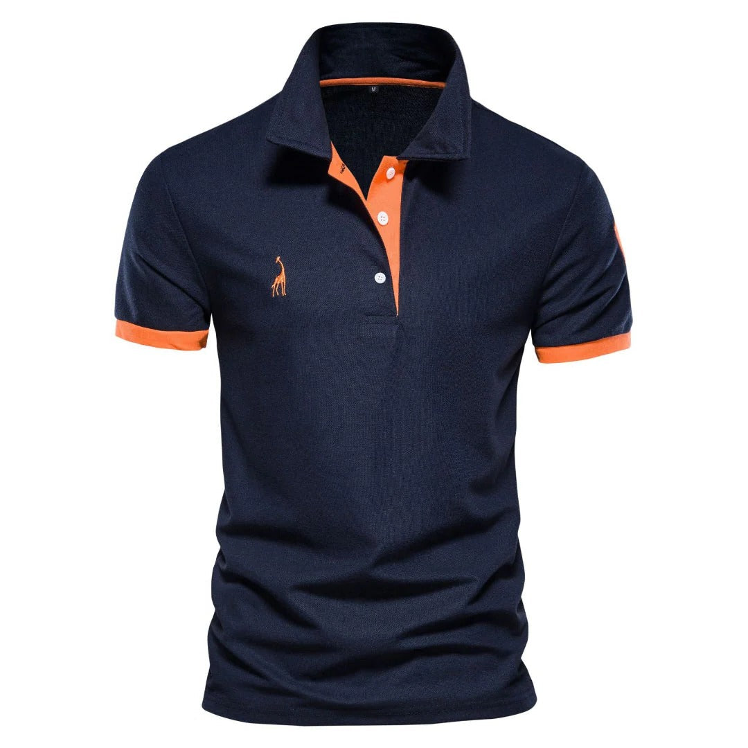 Men's Polo Shirt in navy blue