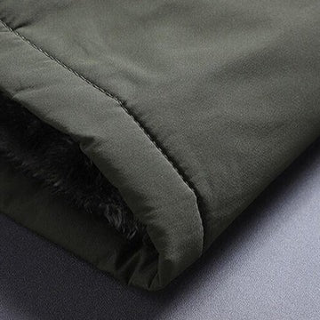 Winter jacket detail