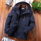 Blue winter jacket