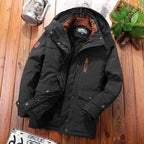 Black winter jacket