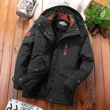 Black winter jacket