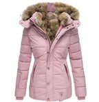 Waterproof Fleece Coat in Pink