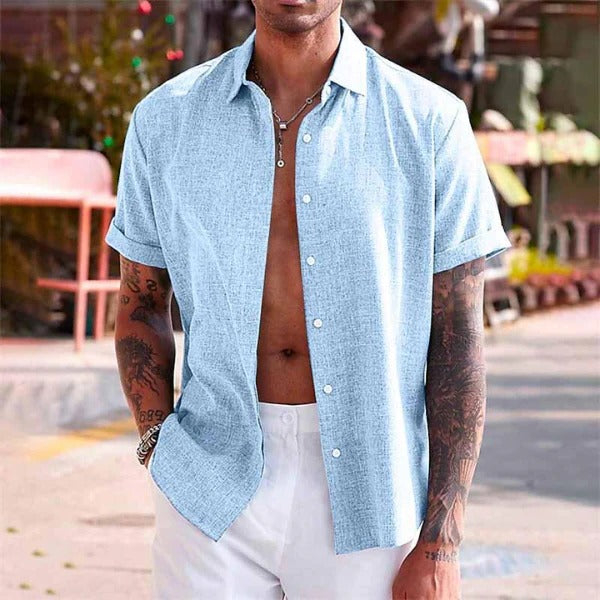 Men's Linen Summer Shirt