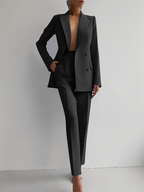 Vivienne Elegant Women Suit Black