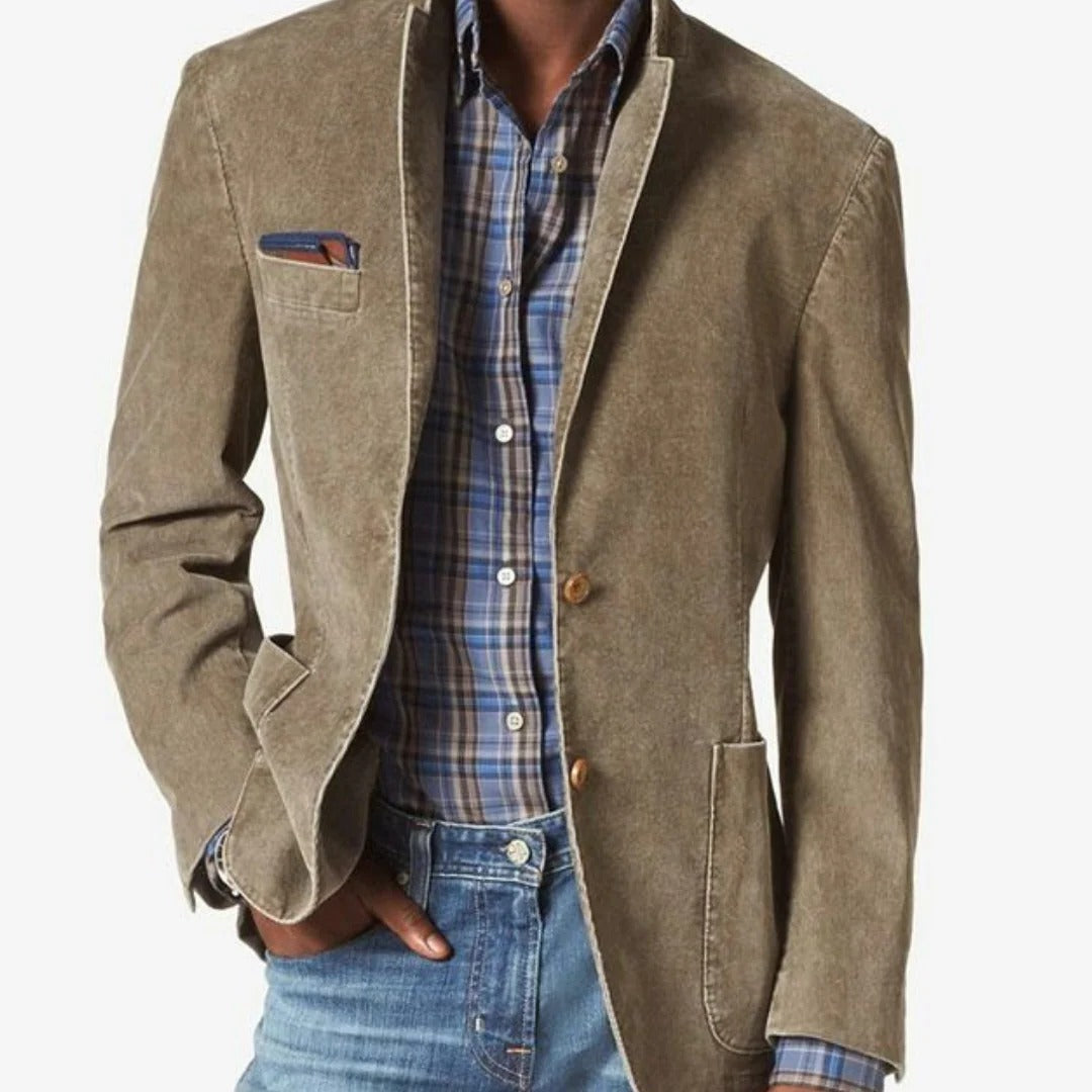 Men's Casual Long-Sleeve Blazer