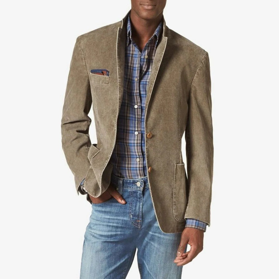 Men's Casual Long-Sleeve Blazer