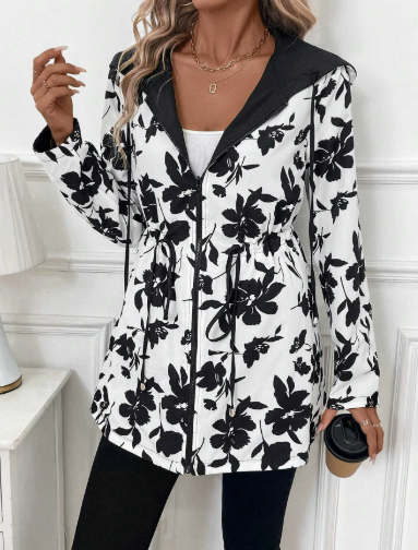 Aurelia | Reversible Leopard Print Coat