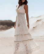 Elegant Lace Boho Dress for Women