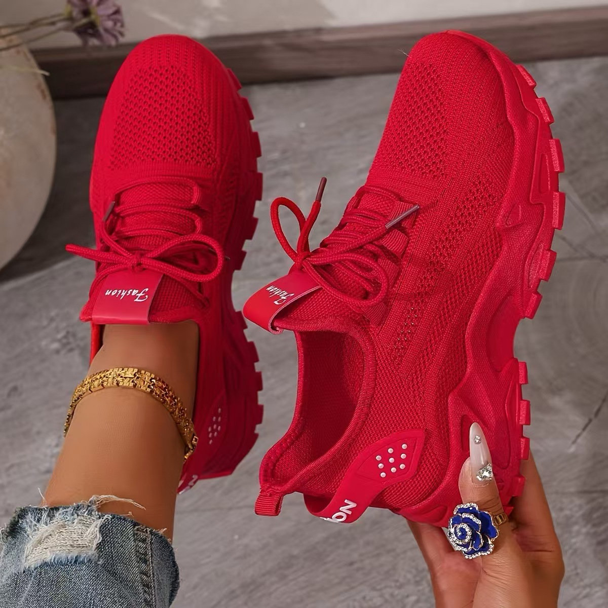 Camille sneakers - Red