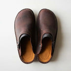 Men's Mules Dark Brown