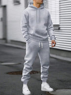 Hoodie and Jogger Set Gray