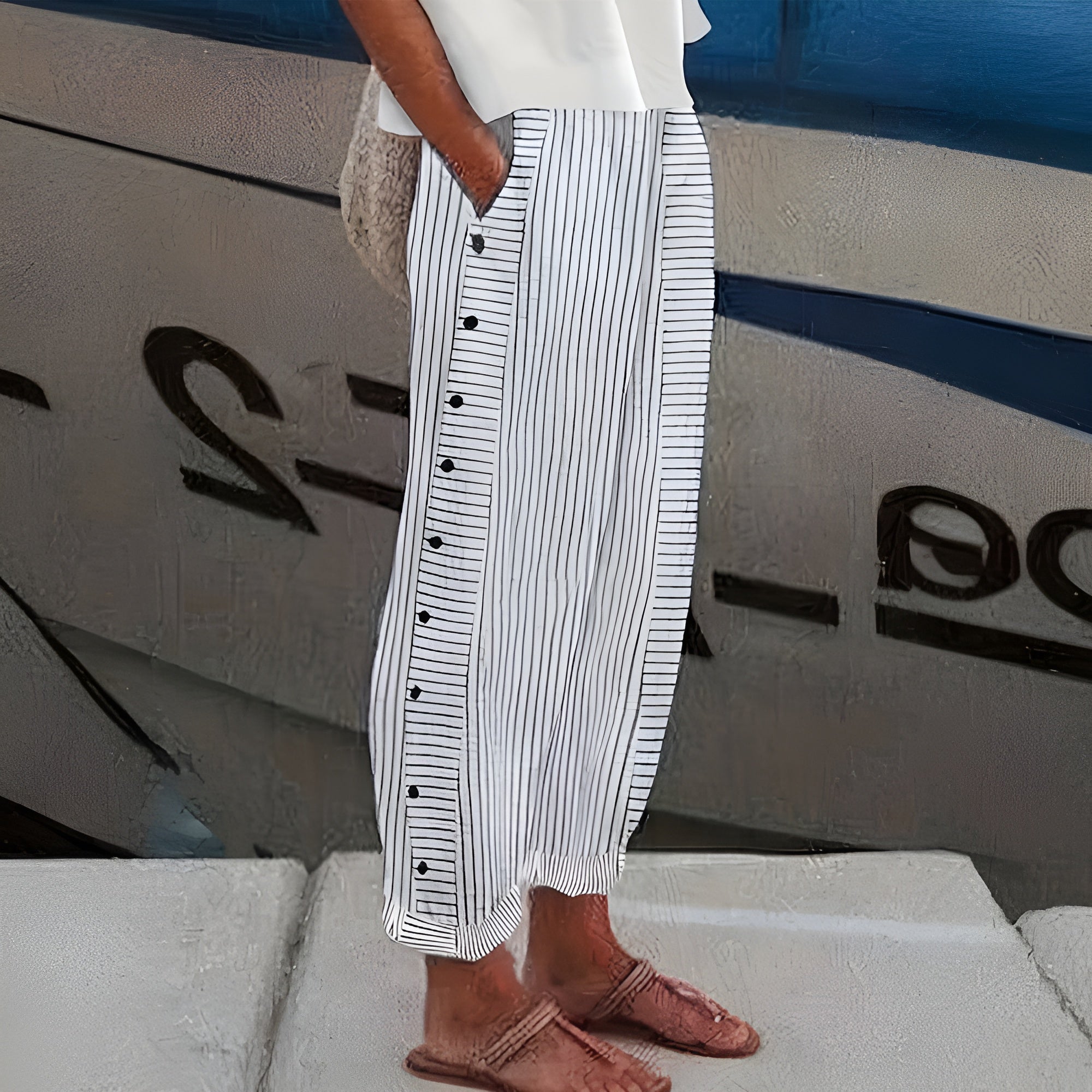 Delphine pants Gray
