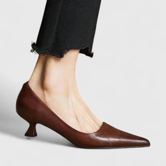 Vivienne Orthopedic Heels in Brown