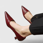 Vivienne Orthopedic Heels in Reddish Brown