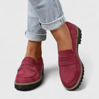Marlowe Loafers in red
