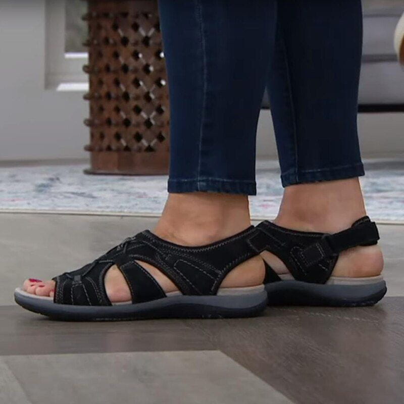 Irene | Women's Open-Toe Adjustable Orthopedic Sandals