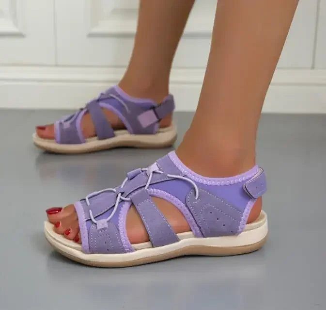 Irene | Women's Open-Toe Adjustable Orthopedic Sandals