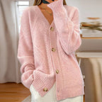 Joanna | Women's Button-Down V-Neck Cardigan