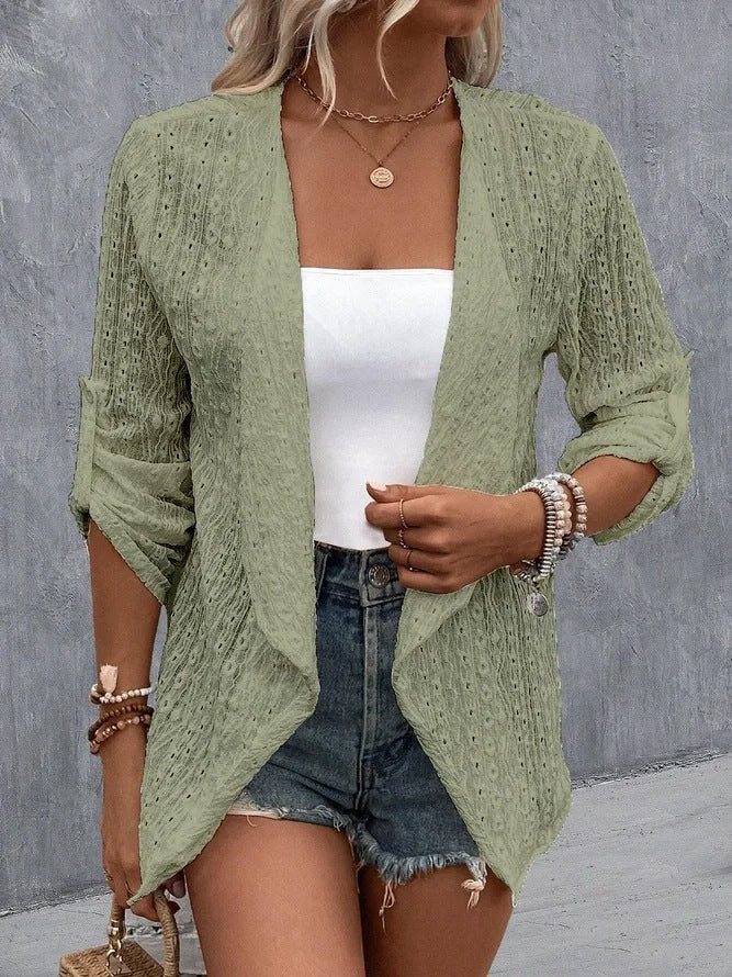 Kayla | Women's Open Front Lightweight Cardigan