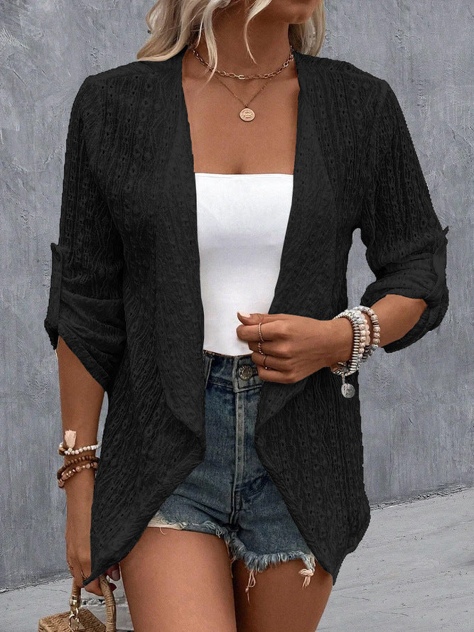 Kayla | Women's Open Front Lightweight Cardigan