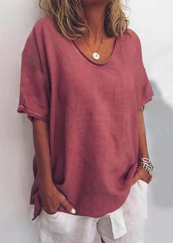 Elowen blouse in dark pink