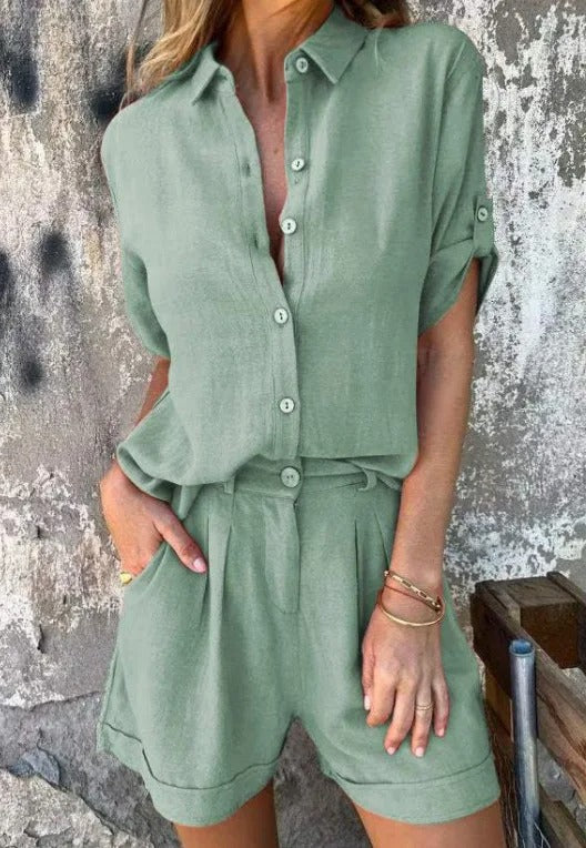 Solène Set - Green