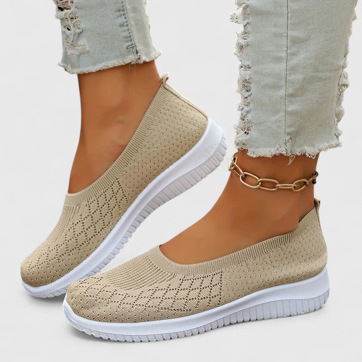 Solace Orthopedic Slip-Ons Apricot